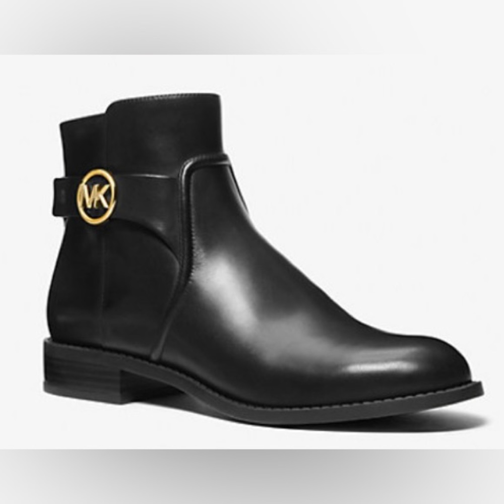 Michael Kors Carmen Leather Ankle Boots